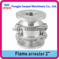 2inch Dn50 estación de gas Flame Arrester